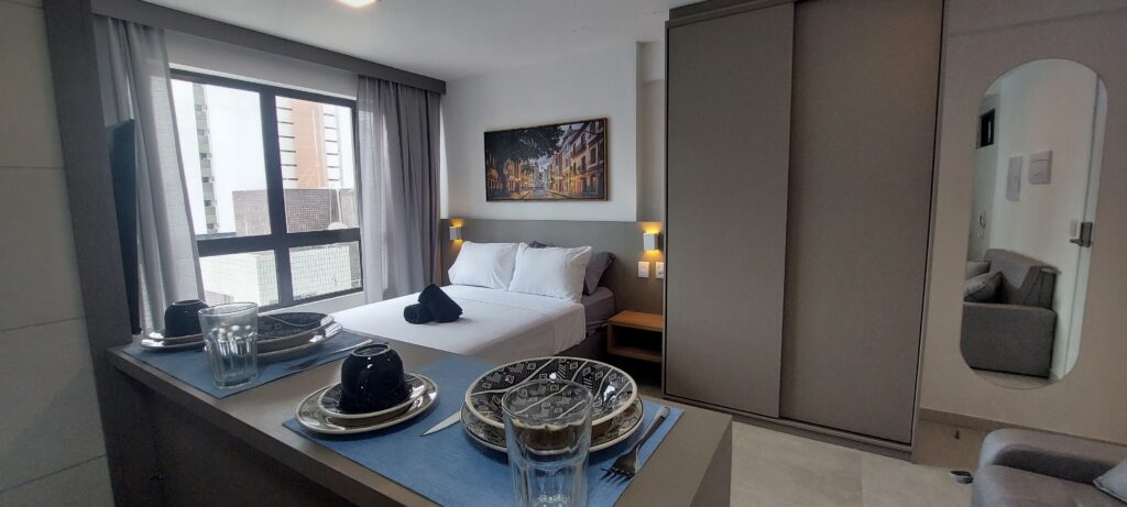 hotel recife próximo ao aeroporto em edifício allure