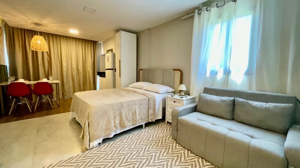 Viagem romântica para Porto de Galinhas no residencial Praça Cinco com a Yolo Coliving